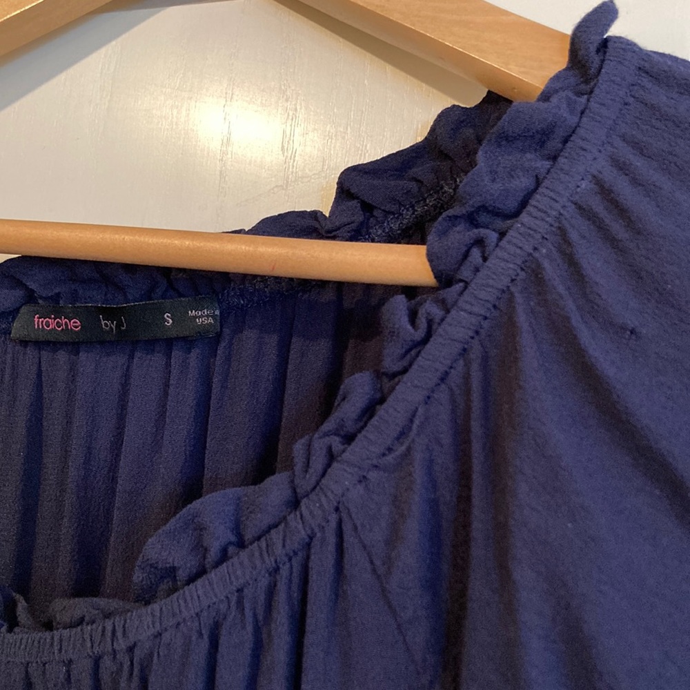 Fraîche by J —Navy Jumpsuit size S.